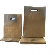 Large Premium Paper Bags (120gsm) - 40cm h x 28cm w x 15cm g