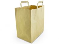 Kraft Paper Carrier Bag Wide XLarge [260x170x280mm]