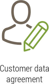 Customer data agreement